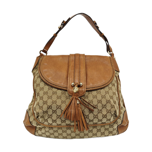 Marrakech Monogram Canvas Beige