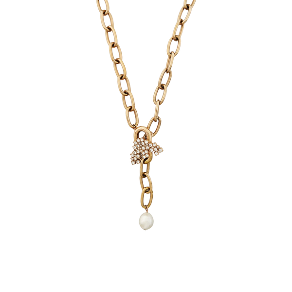 Steel Rose Gold Necklace
