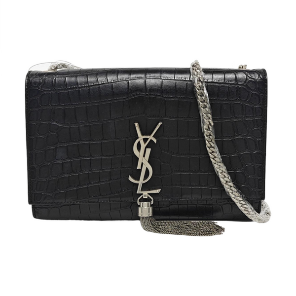 Authenticated pre-owned KATE Medium Calfskin Black - Crossbody Bag at Looply
