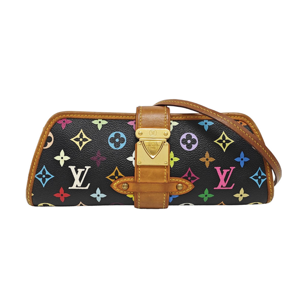 LV × TM SHIRLEY Monogram Coated Canvas Black