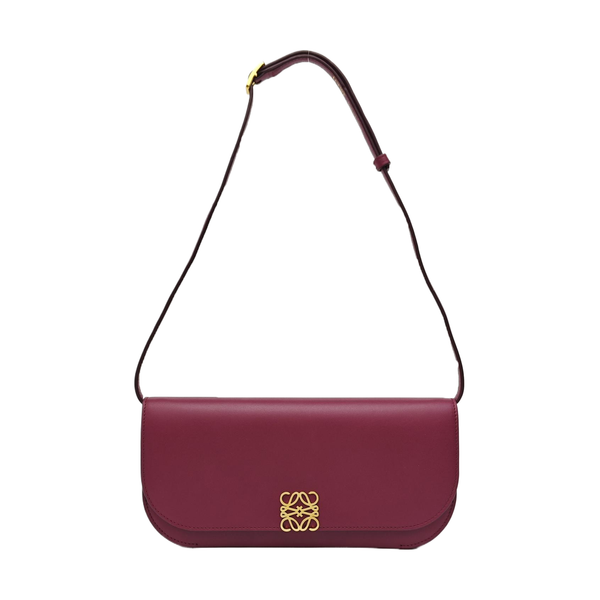 Calfskin Shoulder Bag Red