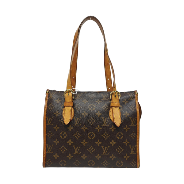 POPINCOURT Monogram Coated Canvas Brown