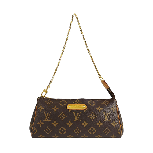 EVA Monogram Coated Canvas Brown