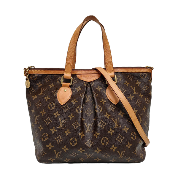PALERMO PM Monogram Coated Canvas Brown