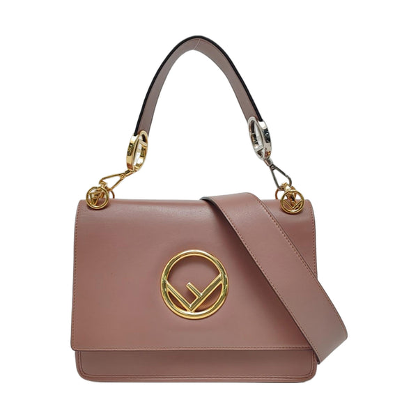 Authenticated pre-owned Kan I F Calfskin Beige - Shoulder Bag at Looply