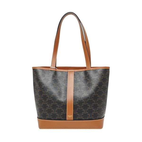 TRIOMPHE CANVAS Medium Coated Canvas Brown