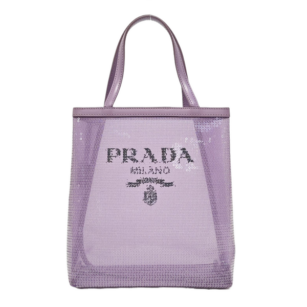 Special Material Tote Bag Purple