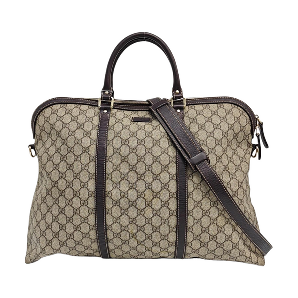 Duffle Monogram Coated Canvas Beige