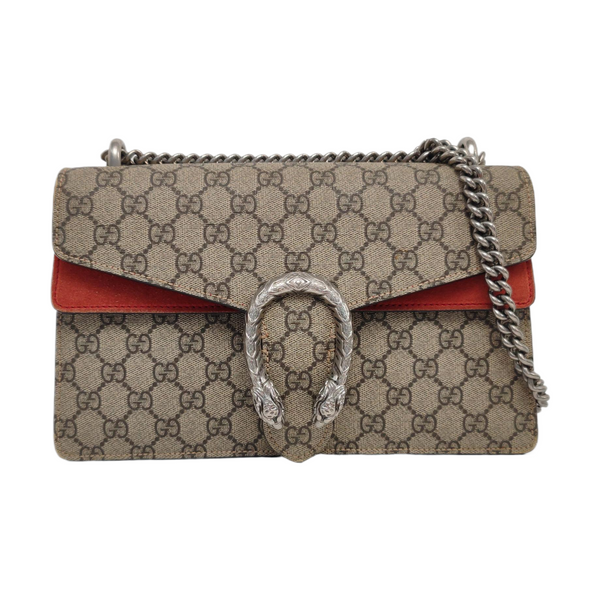 Authenticated pre-owned Dionysus Small Monogram Coated Canvas Beige - Shoulder Bag at Looply