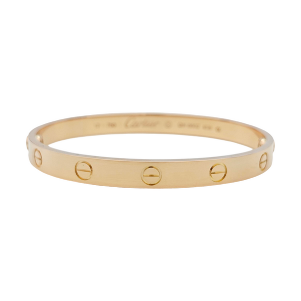 LOVE 18k Rose Gold Bangle