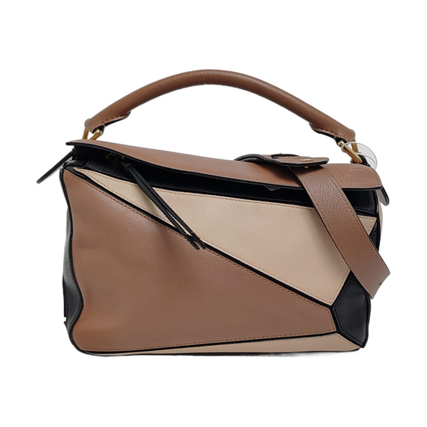 Puzzle Small Calfskin Multicolor