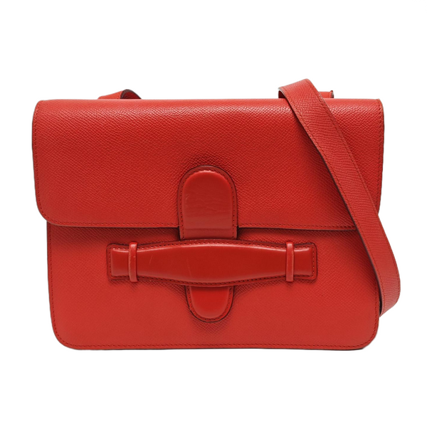 SYMMETRICAL Calfskin Red