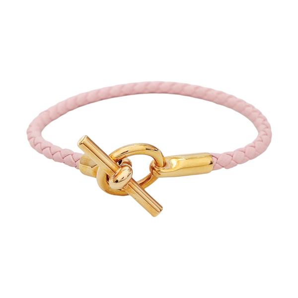 Glenan Fabric Pink Bangle