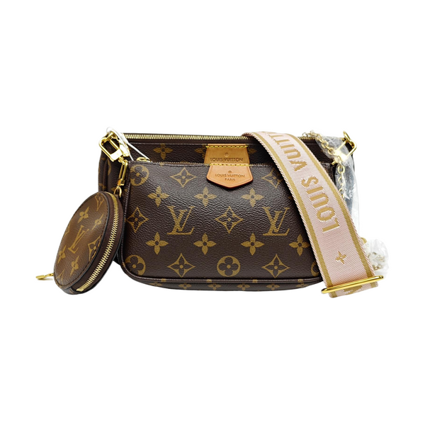 MULTI Monogram Coated Canvas Brown