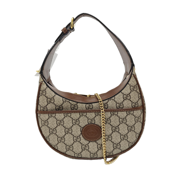 Retro Monogram Coated Canvas Brown