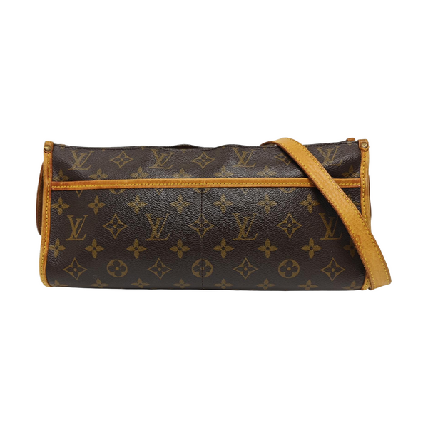 POPINCOURT Monogram Coated Canvas Brown