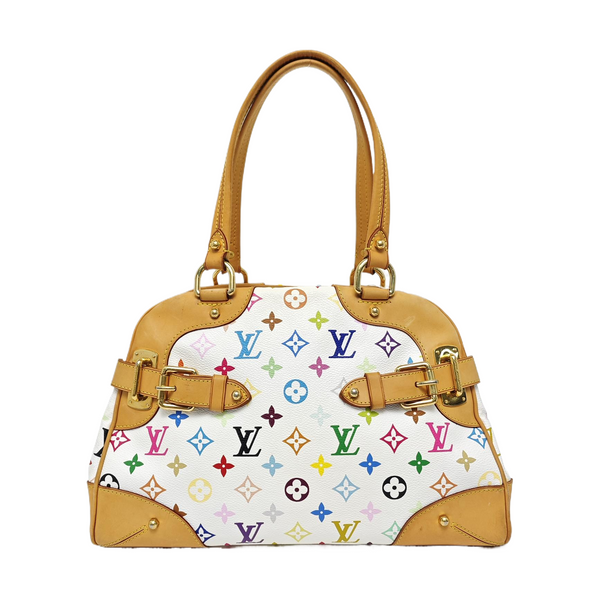 LV × TM CLAUDIA Monogram Coated Canvas White