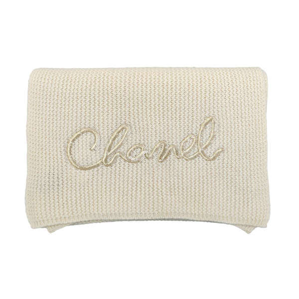 Cashmere Scarf White