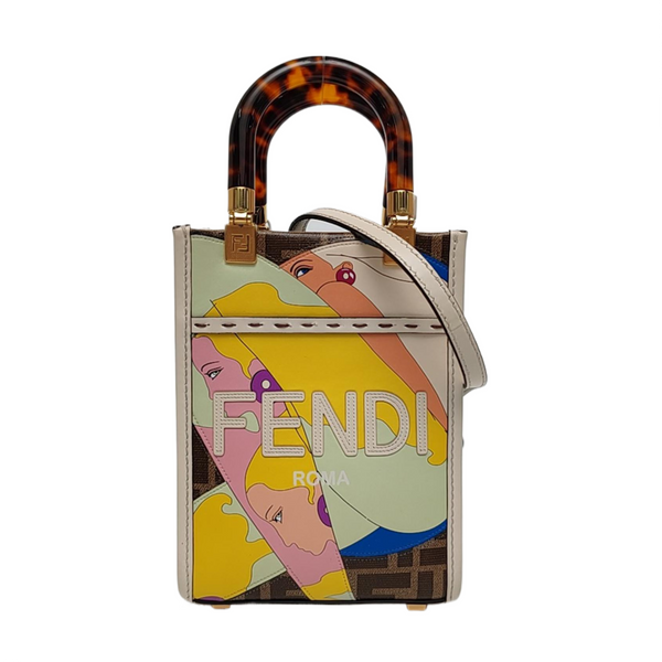 Sunshine Mini Monogram Coated Canvas Multicolor