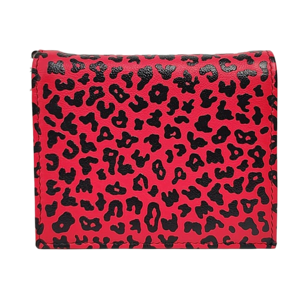 Authenticated pre-owned Lady Dior Calfskin Red Wallet - Wallet at Looply
