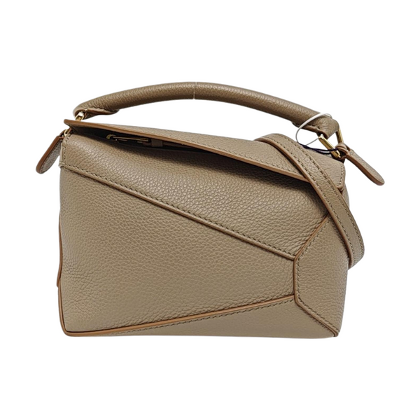 Puzzle Mini Calfskin Beige