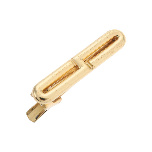 Metal Tie Clip Gold