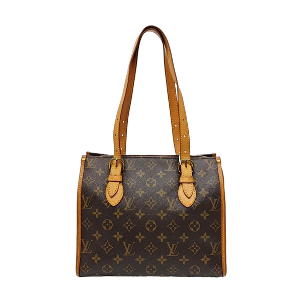 POPINCOURT Monogram Coated Canvas Brown