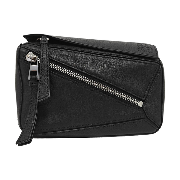 Puzzle Mini Calfskin Black