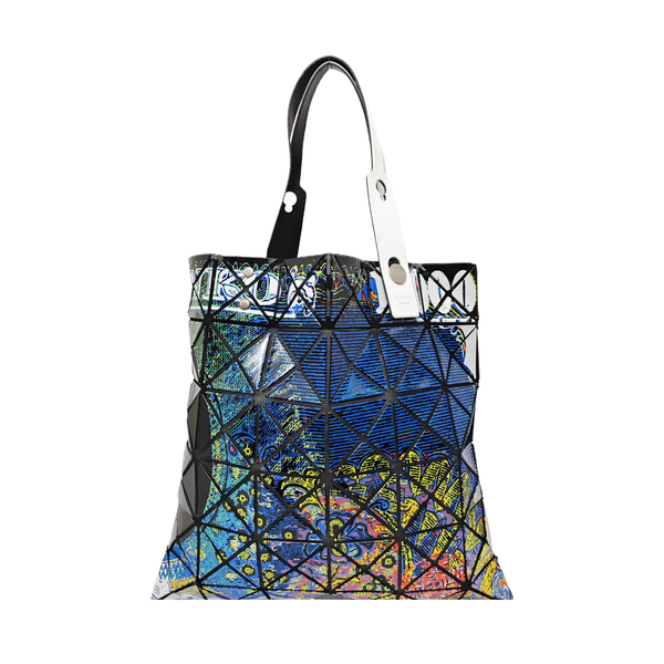 Special Material Tote Bag Blue