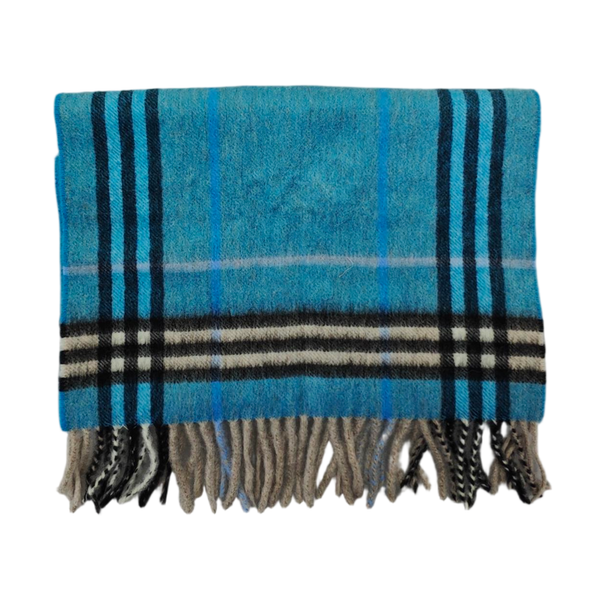 Cashmere Scarf Blue