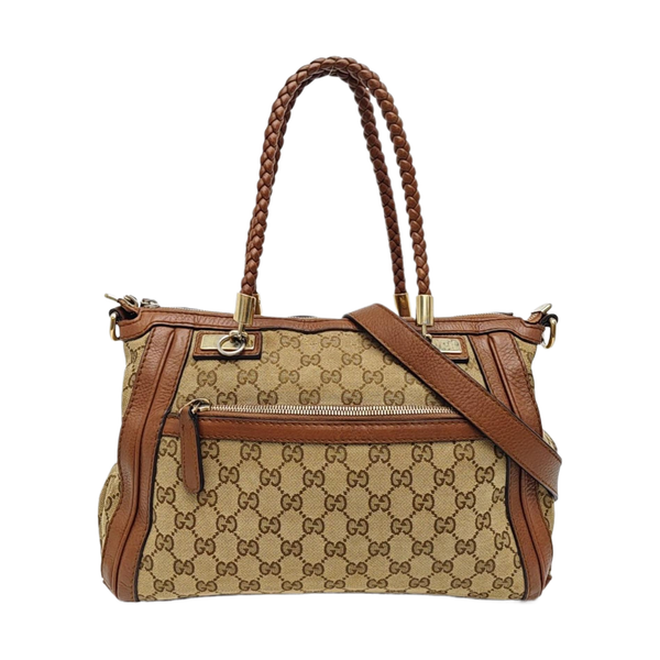 Bella Monogram Canvas Beige