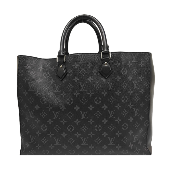 ALL-IN Monogram Coated Canvas Black
