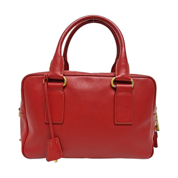 Suitcase Saffiano Calfskin Red