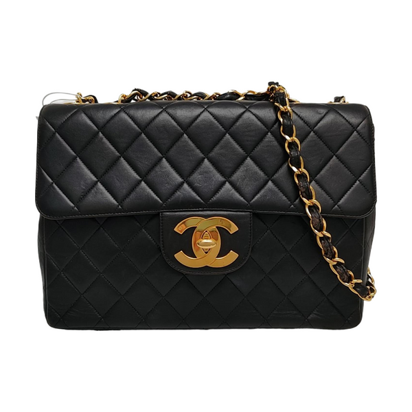 Quilted Lambskin Black