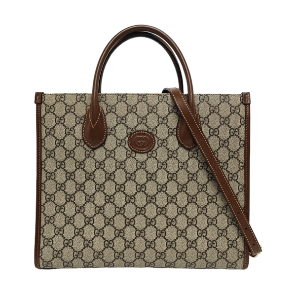 Retro Small Monogram Coated Canvas Brown