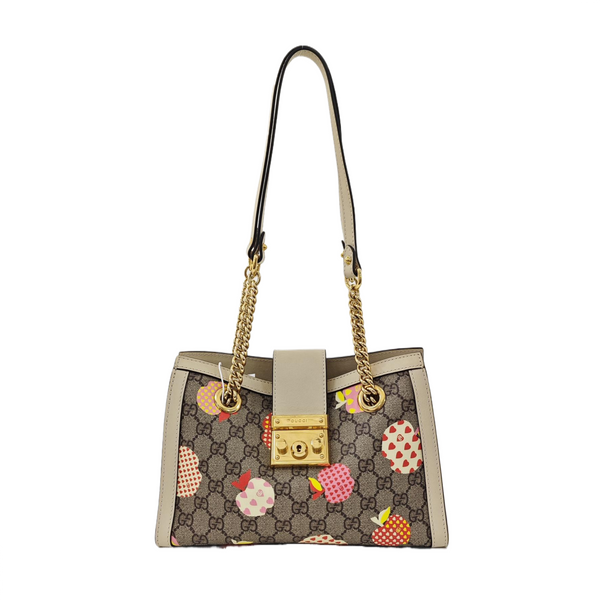 Padlock Small Monogram Coated Canvas Multicolor