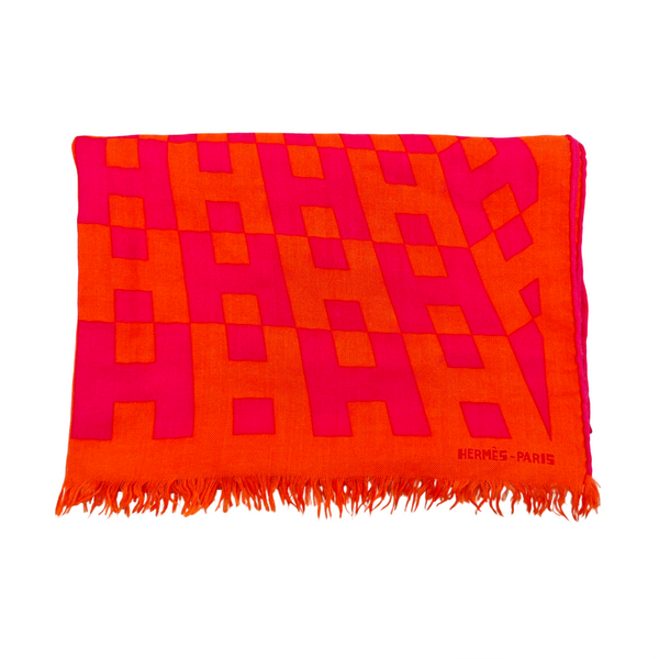 Cashmere Scarf Orange