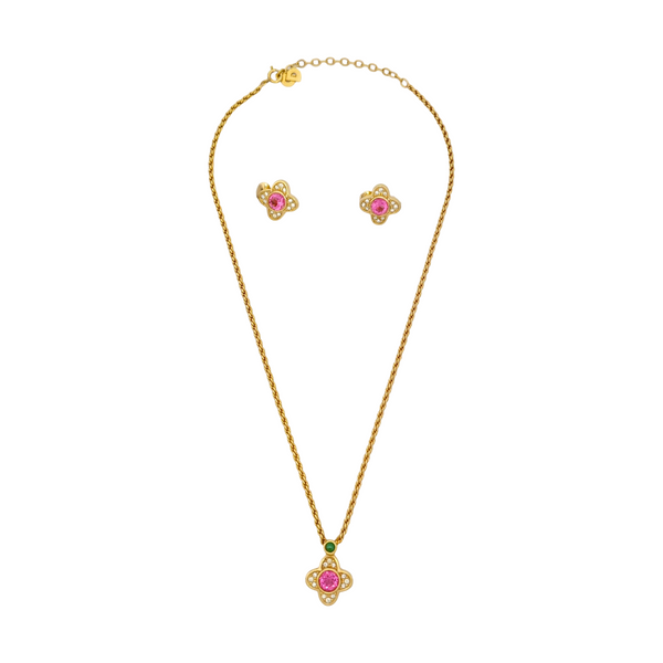Metal Gold Jewelry Set