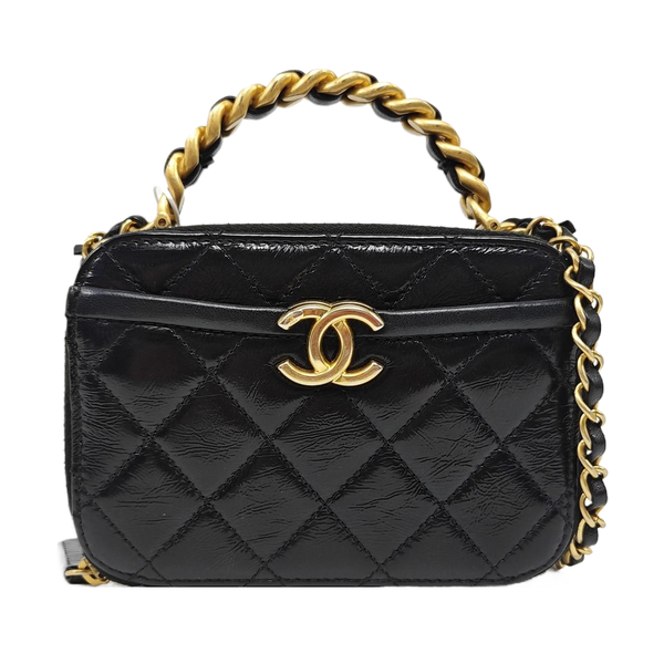 Quilted Lambskin Black