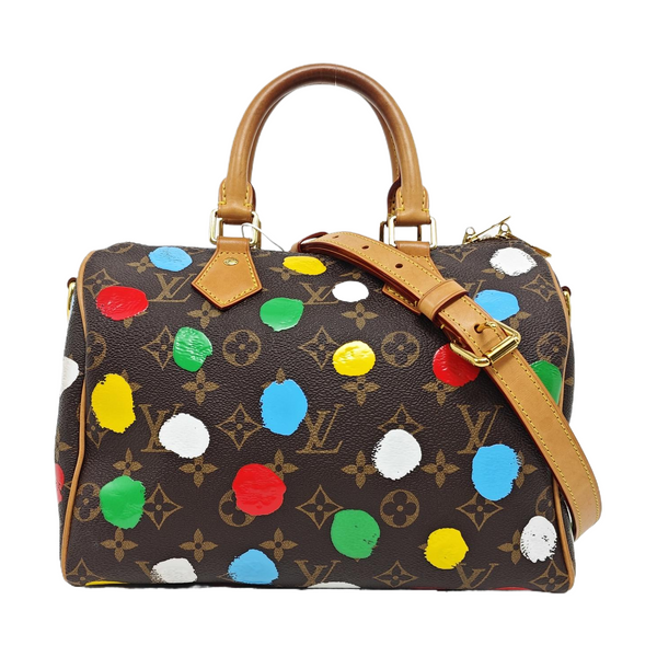 SPEEDY 25 Monogram Coated Canvas Brown