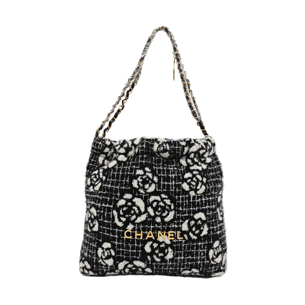 CHANEL 22 Small Fabric Multicolor