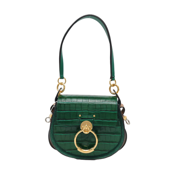 Tess Small Calfskin Green