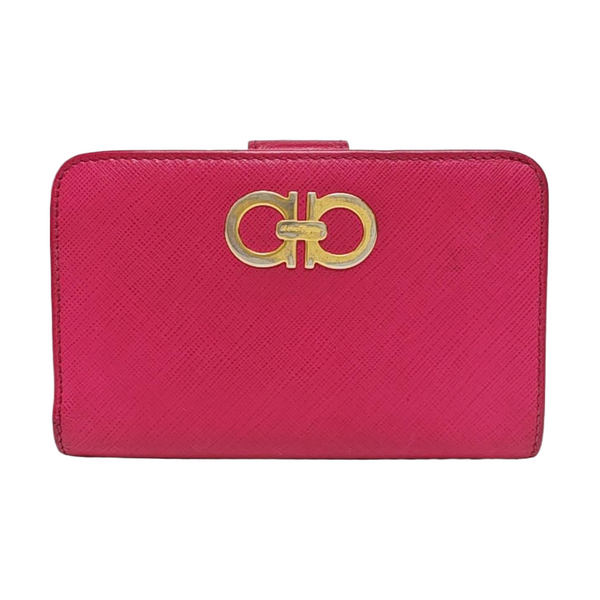 Calfskin Card Holder Red