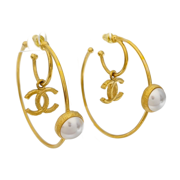 Metal Gold Earrings