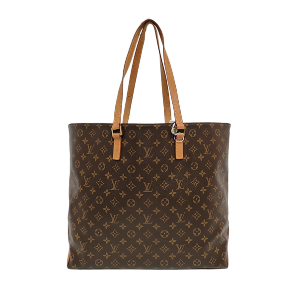 CABAS MEZZO Monogram Coated Canvas Brown