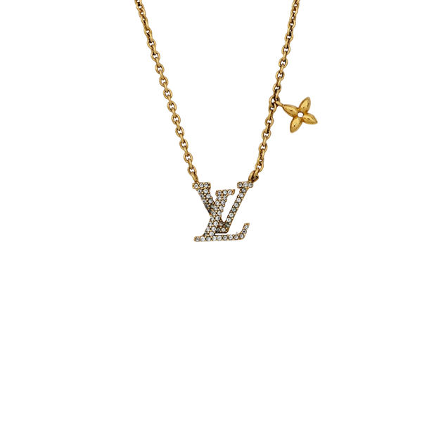 LV ICONIC Metal Gold Necklace