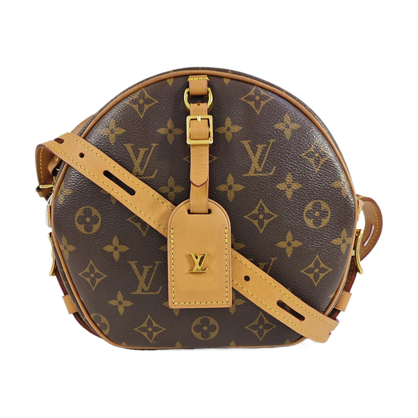 BOITE CHAPEAU MM Monogram Coated Canvas Brown