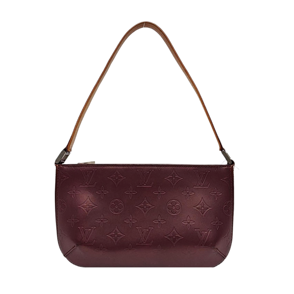 FOWLER Monogram Calfskin Red