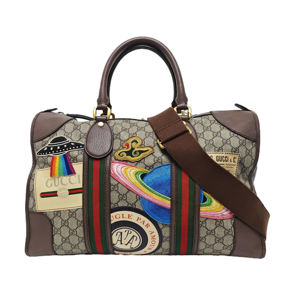 Courrier Monogram Coated Canvas Beige