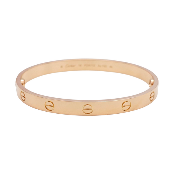 LOVE 18k Rose Gold Bangle